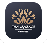 A logo of thai massage and wellness