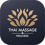 A logo of thai massage and wellness